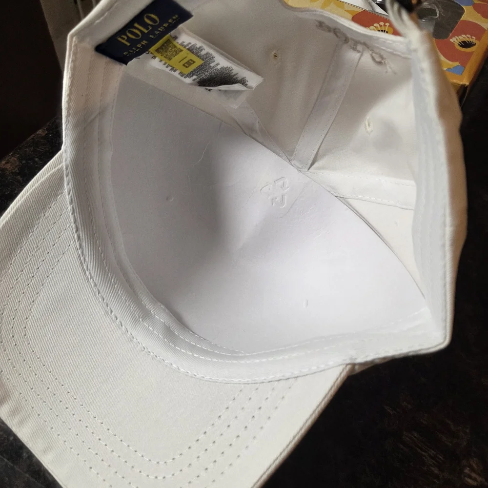 Polo by Ralph Lauren Classic White Cap - Picture 3 of 5